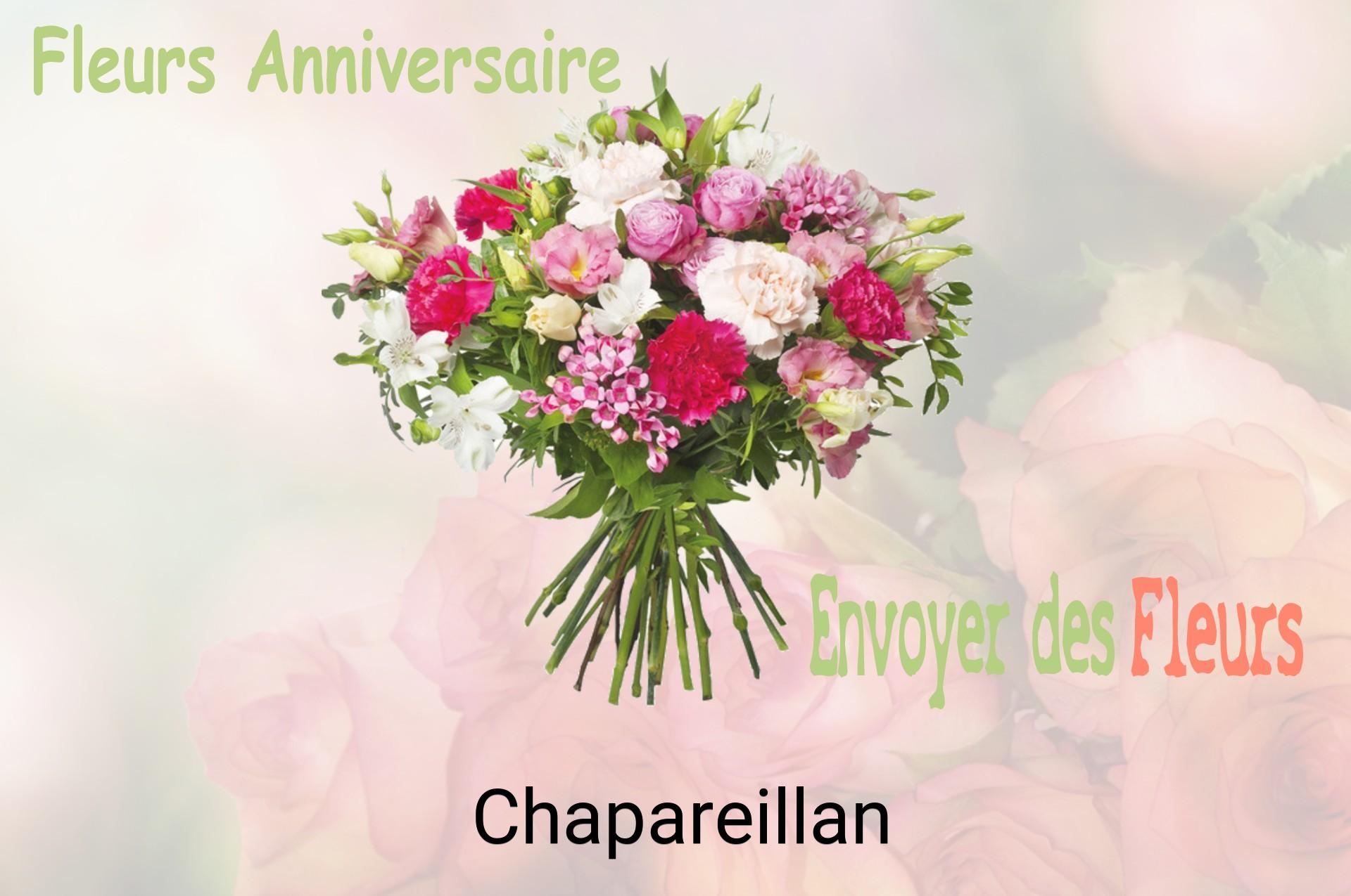 Bouquet de fleurs d’anniversaire livré à Chapareillan